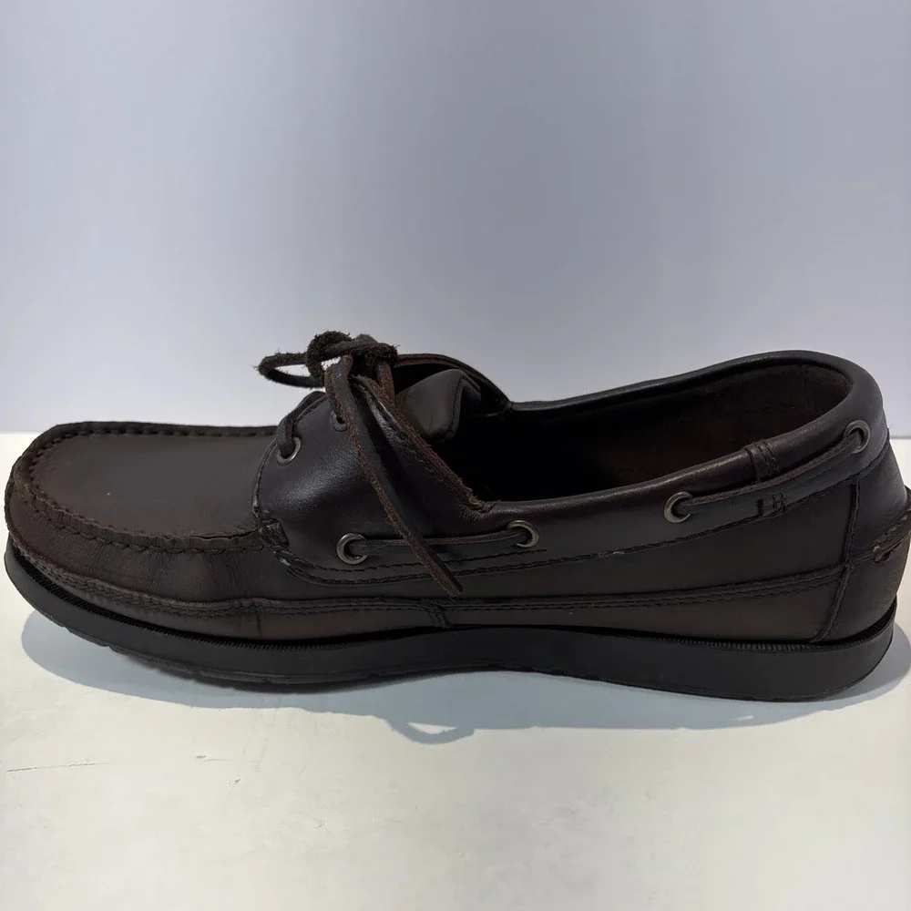 Men's‎ NUNN BUSH Casual Deck Boat Shoes, Size 9W 81955-02 Chocolate Bark